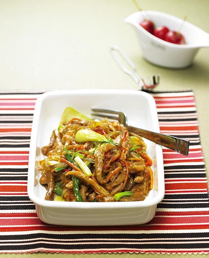 등심채소당면볶음 만드는 법