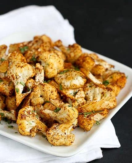 Southwestern Roasted Cauliflower Recipe with Cumin & Paprika