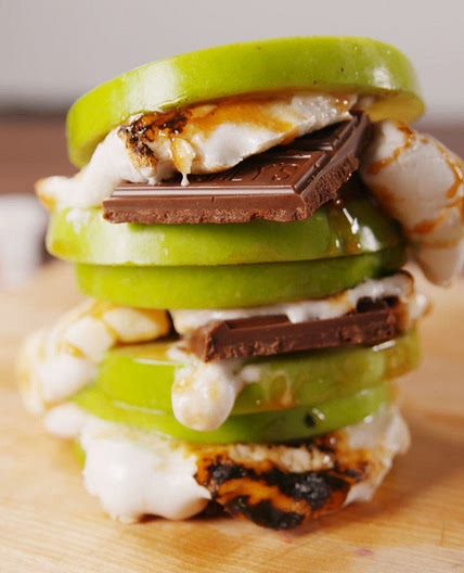 Caramel Apple S'mores