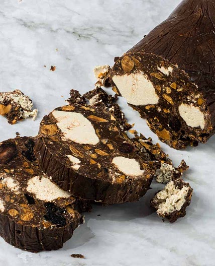 Chocolate Mosaic with Halva