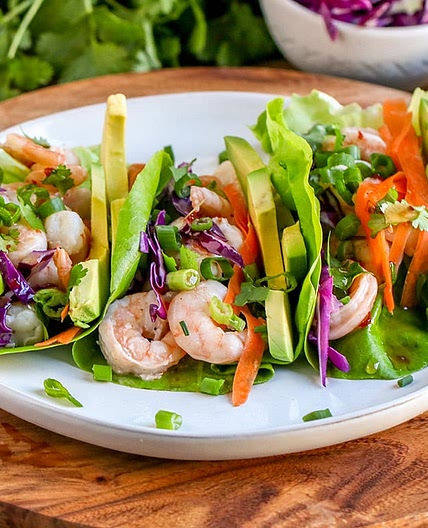 Shrimp Lettuce Wraps Recipe