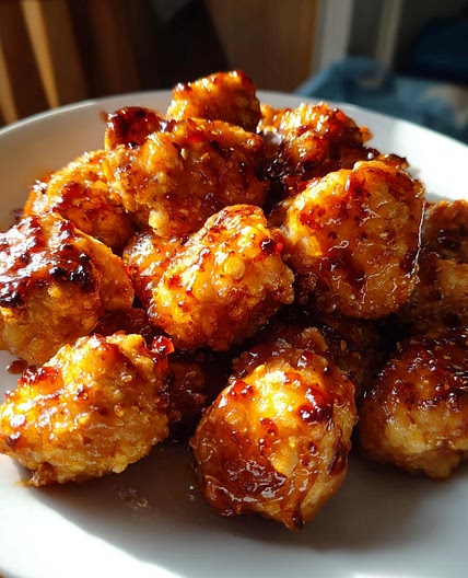 Air Fryer Honey BBQ Chicken Bites: 22-Minute Delight