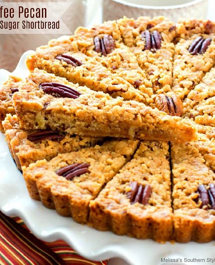 Toffee Pecan Brown Sugar Shortbread