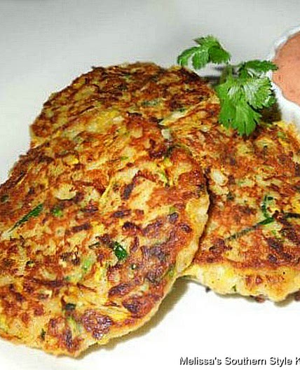 Creole Squash Cakes with Spicy Aioli