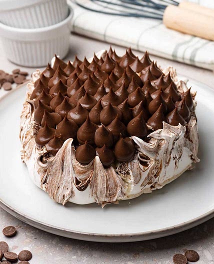 Chocolate Pavlova