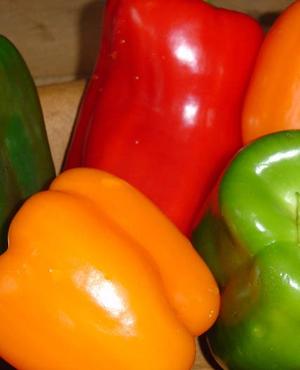 Tri-Colour Sweet Pepper Soup