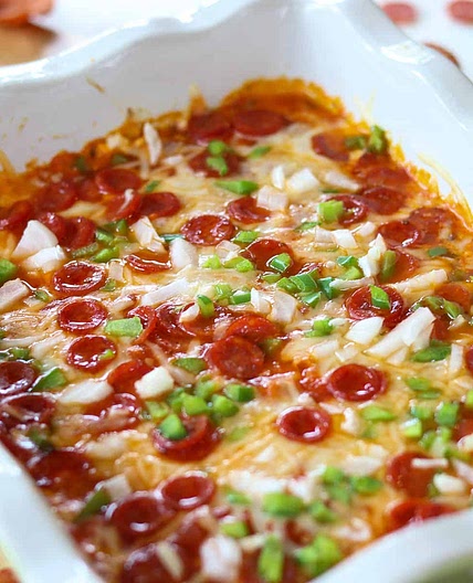 Pepperoni Pizza Dip Recipe