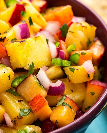 Grilled Pineapple Salsa