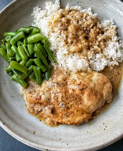 Easy Swiss Chicken Bake