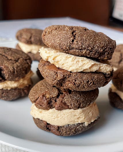 Amazing Reese’s Peanut Butter Chocolate Cookie Sandwiches