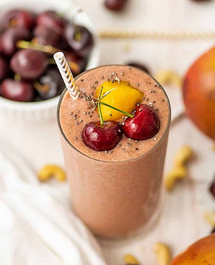 Mango Cherry Smoothie