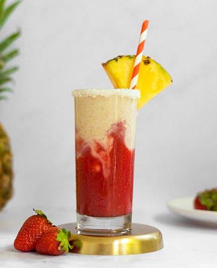 Frozen Lava Flow Cocktail Recipe