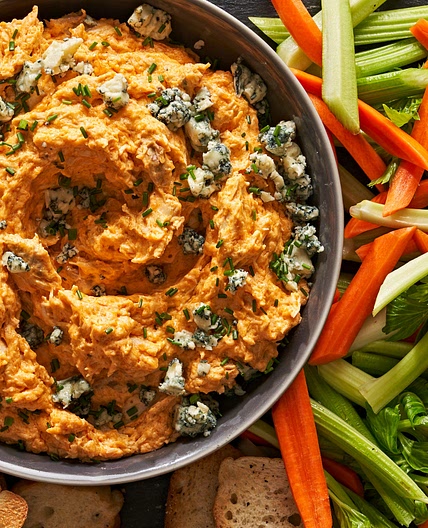 Crockpot Buffalo Chicken Dip