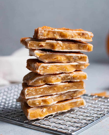 Pumpkin Spice Churro Toffee