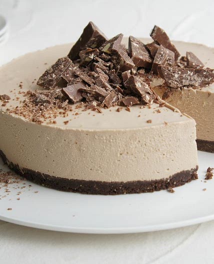 Toblerone Cheesecake Slice recipe