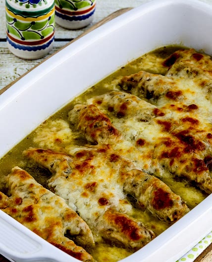 Salsa Verde Chicken Bake