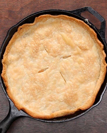 Skillet Chicken Pot Pie Recipe by Tasty