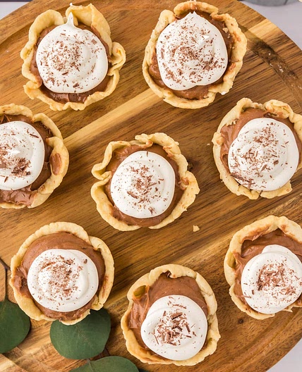Mini French Silk Pies