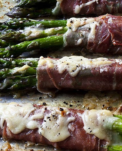 Asparagus & Prosciutto Bundles | Recipes