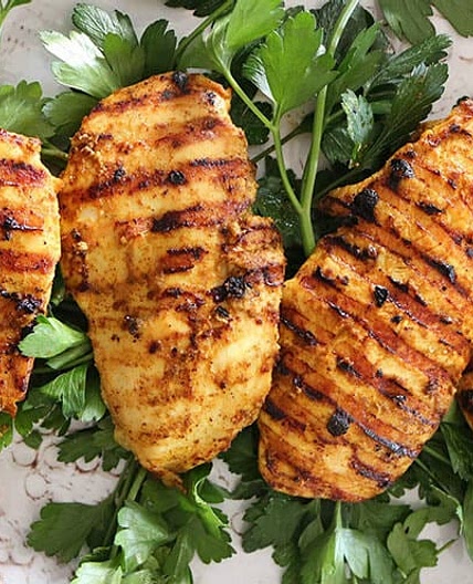 Quick, Easy Tandoori Chicken with a Coconut Marinade