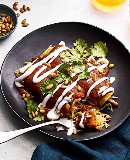 Enmoladas de Calabaza