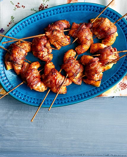 Bacon-Shrimp Skewers