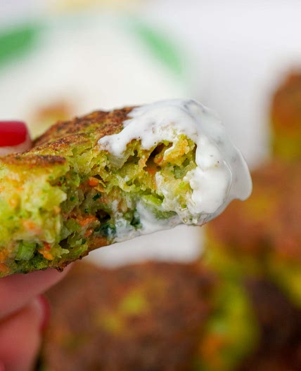 Broccoli Bites with Tangy Dipping Sauce