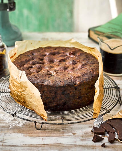 Chocolate Stout Christmas Cake