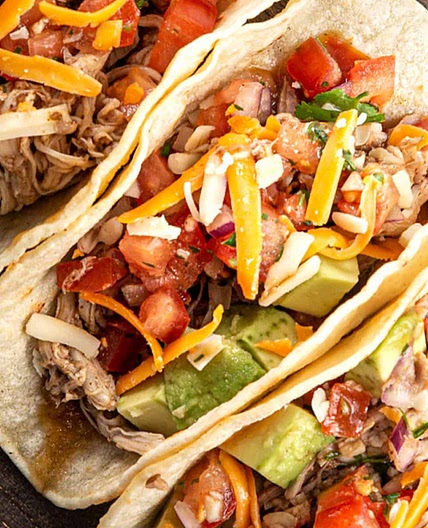 Instant Pot Chicken Tacos