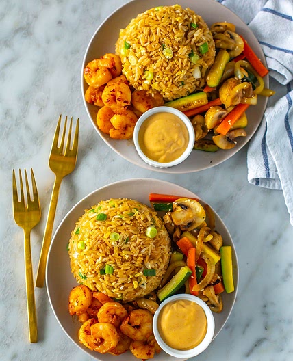 Perfect Hibachi Shrimp {Benihana Copycat}