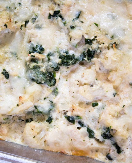 Alfredo Chicken Casserole