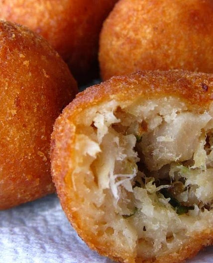 Receita de Bolinho de pirarucu