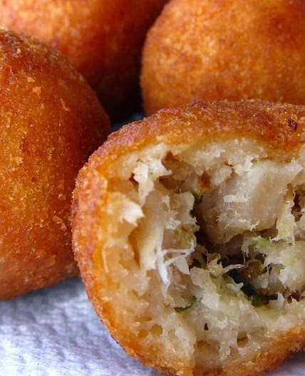 Receita de Bolinho de pirarucu