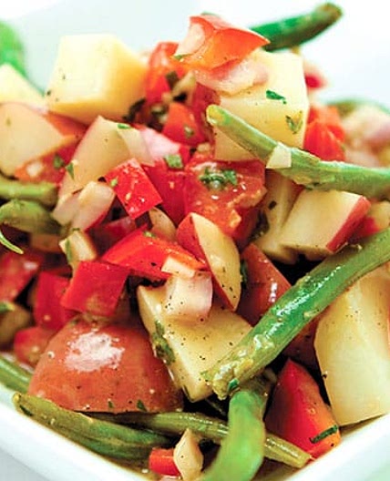 Late Summer Potato Green Bean Salad