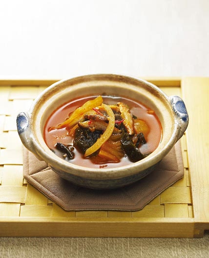 멸치미역고추장김치찌개 만드는 법