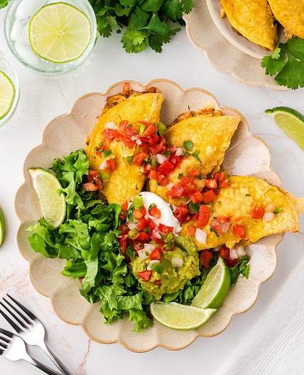 Quick and Easy Rotisserie Chicken Tacos