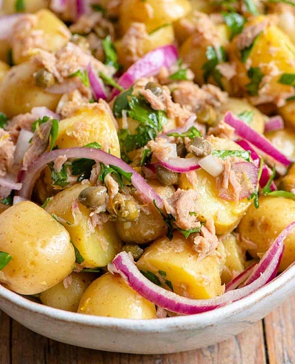 Italian Tuna Potato Salad