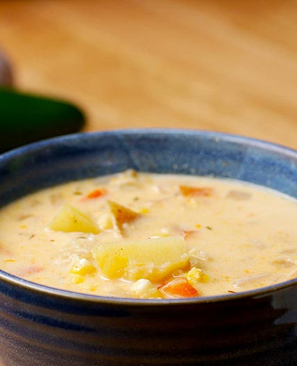 Fresh Corn Chowder Recipe by Tasty