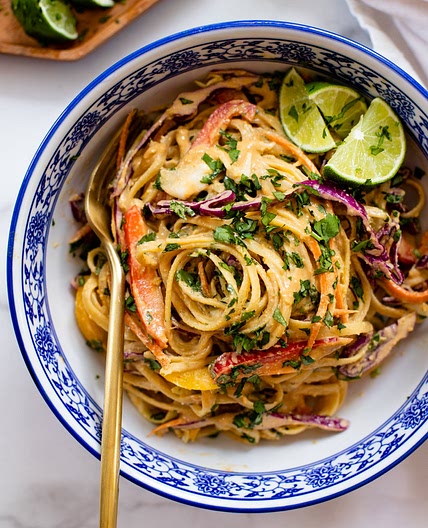 Cold Tahini Noodle Salad