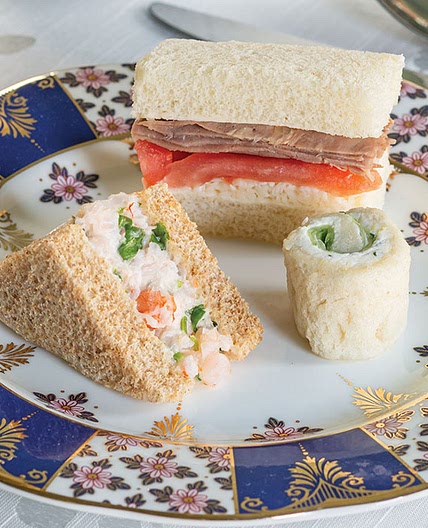 Prawn Salad Tea Sandwiches