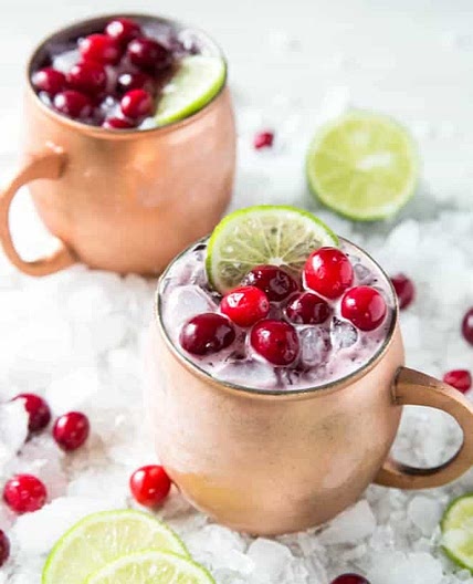 Cranberry Moscow Mule