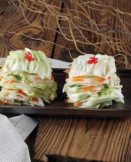 양배추 백김치 만드는 법