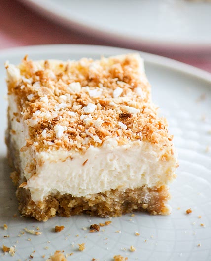 Coconut Cheesecake Bars
