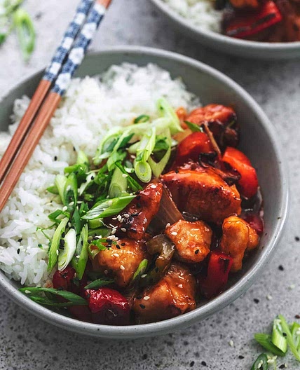 Healthy Sweet and Sour Chicken