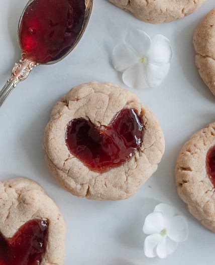 Strawberry Jam Cookies