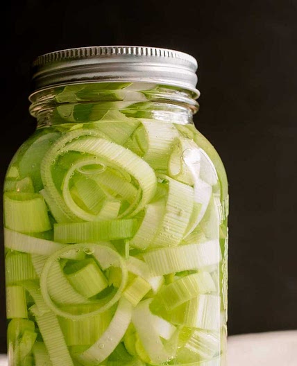 Fermented Leeks