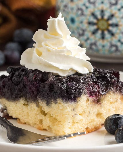 Blueberry Upside Down Cake