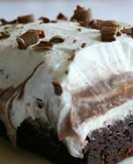 Brownie Refrigerator Cake