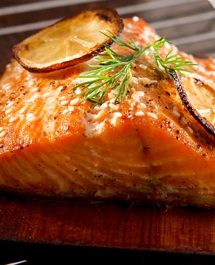 Whiskey-Marinated Salmon