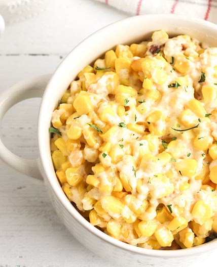Crockpot Cheesy Corn